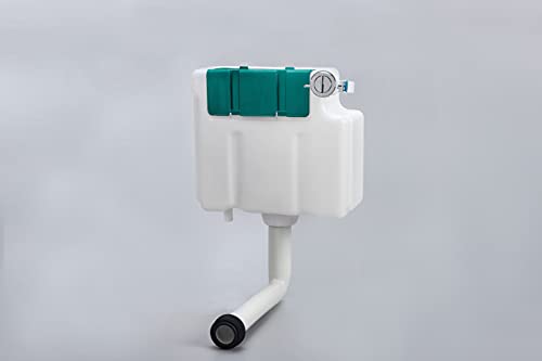 Keenware KTC-621 Concealed BTW Toilet Cistern, White