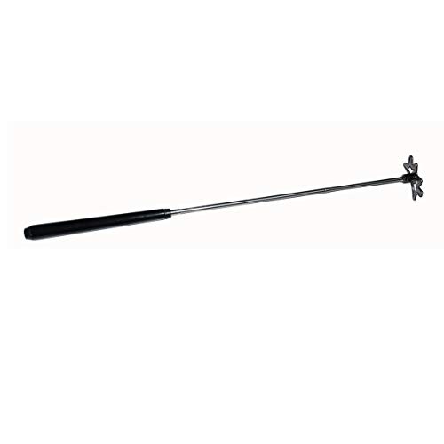 TGA Sports Billiard Bridge Retractable Pool Stick with Removable Bridge Head Portable Design Screw on Bridge Head Pool Cue Accessory (Black) - Thumbnail 2