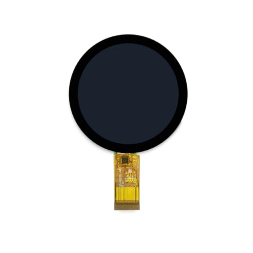 Hipzeepo Écran Circulaire TFT 1,85 Pouces Interface MIPI/QSPI pour Robots Echoear Meow Companion AI