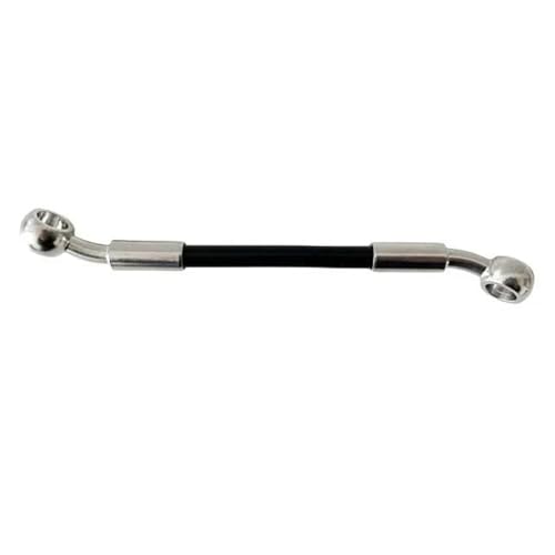 Durite frein tressée moto tout-terrain flexible hydraulique raccord 28° 280cm