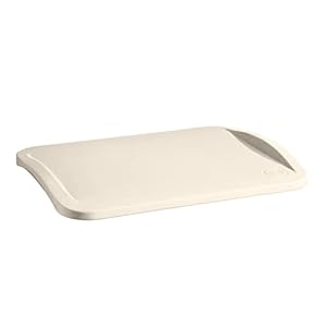 Emile Henry The Maestro 16.9″ x 13″ Pizza Stone, Crème