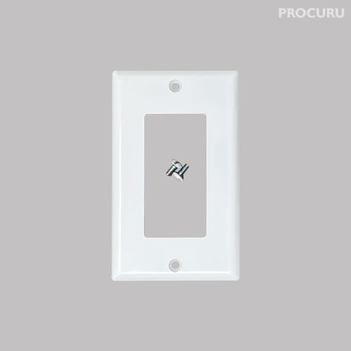 20-Pack-PROCURU-Decorator-Paddle-Rocker-Light-Switch-Single-Pole-3-Wire-Grounding-15A-120V-277V-White-UL-Certified-Includes-Wall-Plate-Covers