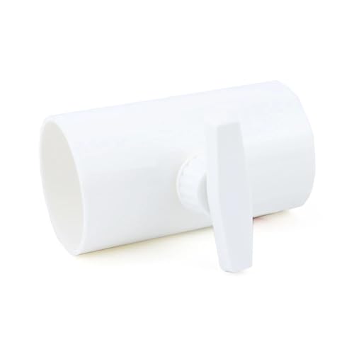 Vanne de régulation d'air manuelle ABS 75mm pour registre de ventilation - 5