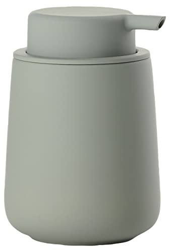 Zone Denmark Nova One Soap Dispenser, Ceramic Bathroom Soap Pump, Refillable Hand Soap, Liquid Soap & Lotion Dispenser