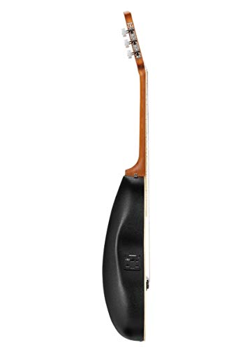 Ovation Applause Guitare Élect. Acoustique AB2412II-5 noir 12 cordes Mid Cutaway - Les Beatles, Paul McCartney, John Lennon, RIngo Starr, George Harrison Ovation Applause Guitare Élect. Acoustique AB2412II-5 noir 12 cordes Mid Cutaway – Image 6