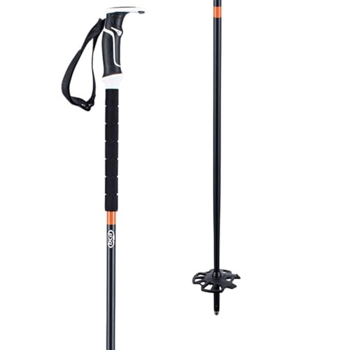 K2 BCA Unisex Ski Poles - Adult Scepter Black - Black - 23E0203