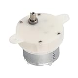 Moteur électrique 12 V CC à couple élevé, micro moteur 10 tr/min à vitesse lente, petit réducteur avec rotation de l'engrenage muet pour présentoirs, appareils intelligents