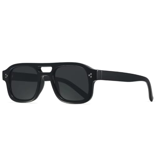 Lunettes de soleil tendance double pont, accessoire mode pour terrasses et sorties estivales