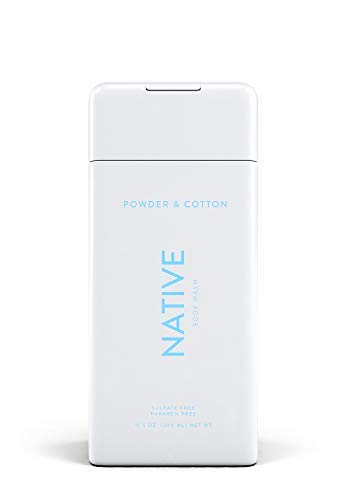Native, Powder and Cotton Body Wash 11.5 oz Bottles x2