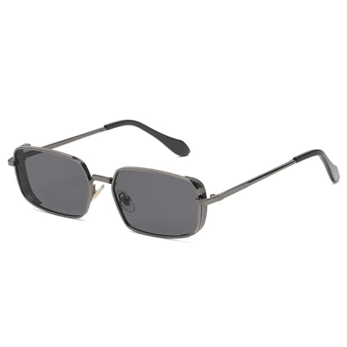 Lunettes de soleil vintage punk LVTFCO en métal finement travaillé et verres de nuances UV400