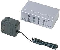 SANWA SUPPLY VGA – hrsw4 Switch with Monitor Splitter Charger (4 Distribution)