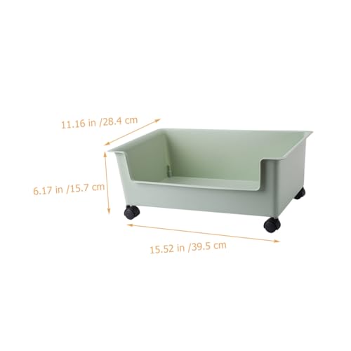 Caja portátil con ruedas de gran resistencia y diseño móvil para organizar habitaciones 5