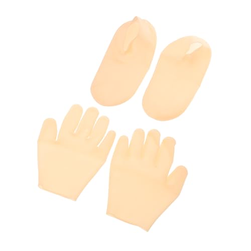 WOFASHPURET Feuchtigkeitsspendende Gel Handschuhe und Fußmaske