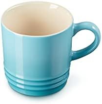 Le Creuset Stoneware Cappuccino Mug, 200 ml, Teal, 70303201700099