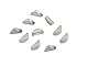 10x Scheibenfeder 2 x 3,7mm Halbmond für Kurbelwelle und Schwungscheibe, Polrad alle Simson S50 S51 S70 S53 S83 SR50 SR80 KR51 SR4