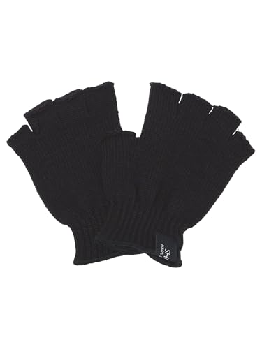 [シップス] ニット フィンガーレス ニット グローブ メンズ 118780015 ブラック ONE SIZE