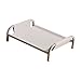 HouseVibe Elevated Pet Bed with Metal Resistant Sturdy Frame All Seasons Breathable Cooling Portable Pet Hammock for Indoor Cats Green Size M- Gray XL