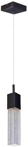 ET2 Lighting E22761-89BZ Fizz III-7.5W 1 LED Pendant in Mediterranean Style-4.75 Inches Wide by 12 inches high, Finish Color: Bronze, Installation: Traditional