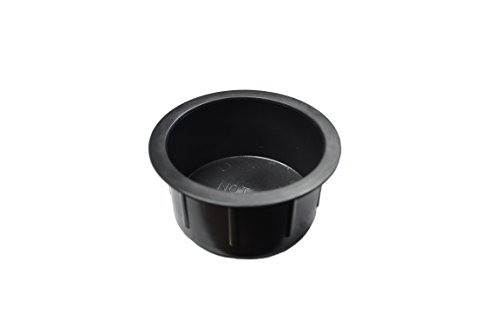 1.5 inch Replacement Black Plastic Cup Holder for Recliners and Sofas