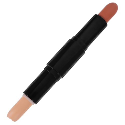 CRILSTYLEO Corrector En Barra De Doble Punta De Alto Brillo Y Barra De Contorno (01#) Kit De Maquillaje Iluminador Y Contorno Barra De Maquillaje Iluminadores Pasta De Maquillaje Barra De