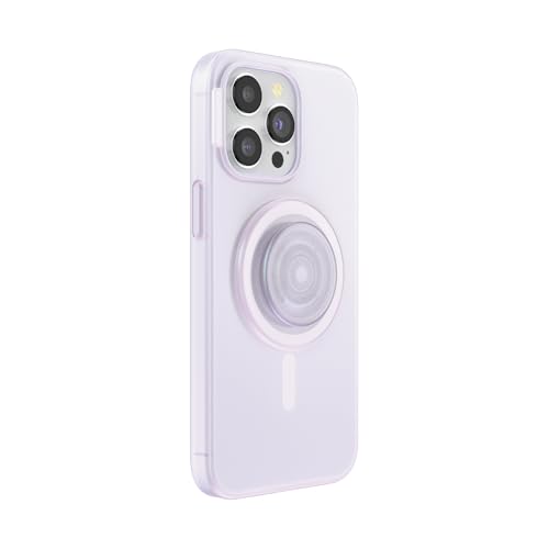 Funda iPhone 15 Pro Max MagSafe PopGrip transparente anticaídas ecológica 6