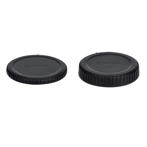 CABLEPELADO Tapa Cuerpo Frontal y Tapa Trasera de Objetivo | Tapa Lente | Compatible con Nikon Z9 Z50 Z30 Z5 Z7 Z6 Z 6II Z 7II, Z 30 Z 9 Z 5 / Z 6 / Z 7 / Z 50 / Z6 II / Z7 y Otras