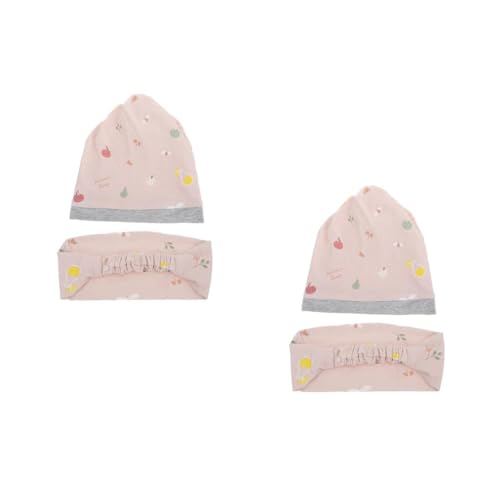 Turban de grossesse de qualité supérieure VANZACK en nylon rose extensible