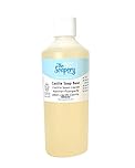 Castile Liquid Soap Base 500ml - Organic SLS SLES Sulphate and Paraben Free