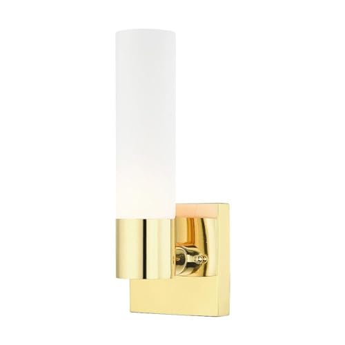 Image of Livex Lighting 1 Lt Polished Brass ADA Wall Sconce