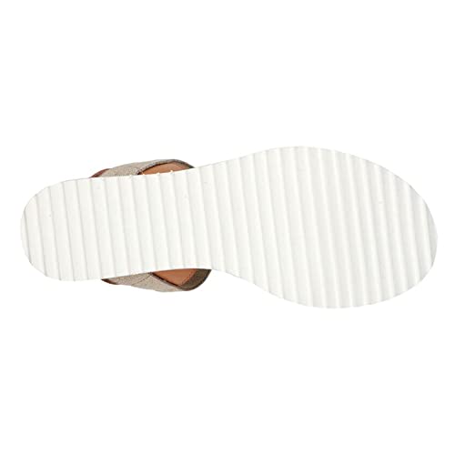 Image of Skechers Women's Desert Kiss-Stretch Quarter Strap Sandal Flat