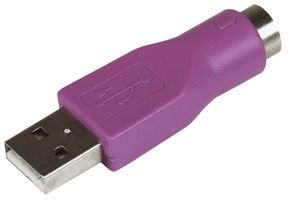 StarTech.com GC46MFKEY - Adaptador Conversor PS/2 MiniDIN a USB para Teclado - PS/2 Hembra - USB A Macho