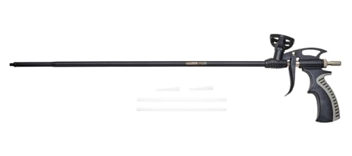 83383 - PISTOLA PER SCHIUMA POLIURETANICA EXTRALUNGA CANNA 50CM - CON RIVESTIMENTO AL TEFLON - MAURER PLUS