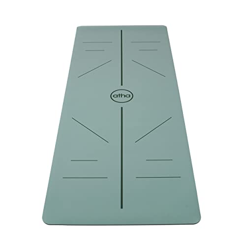 Esterilla de Yoga atha® PRO 4.2 mm | Máxima Estabilidad y Adherencia | Materiales Ecológicos y Duraderos | Incluye Cinta