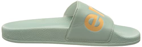Superga Ciabatte da bagno in PVC, Verde arancione