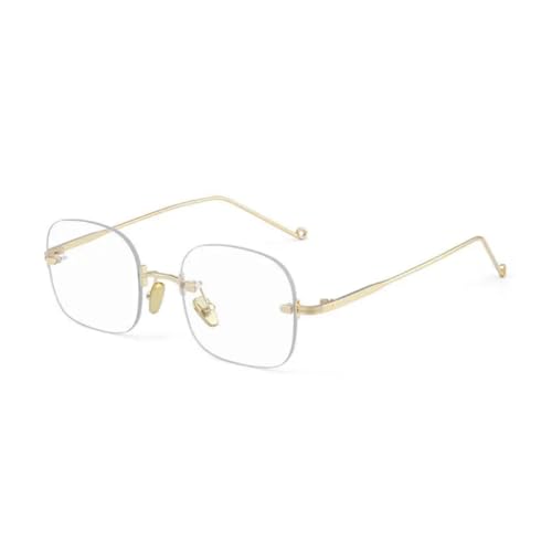 Lunettes de soleil rétro pour femmes sans monture tendance