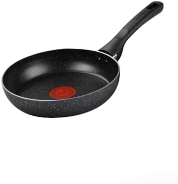 Frigideira Rochedo Stone Pro 20cm Preta com Efeito Pedra e Antiad...