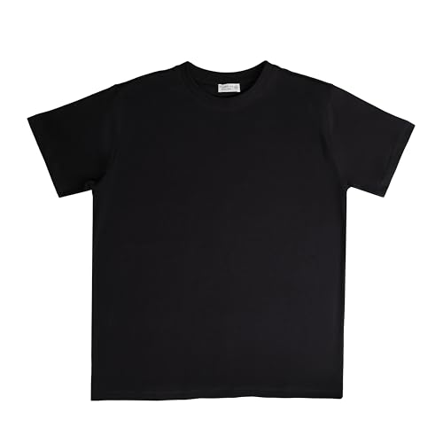 Image of Everbasics Supima Cotton Men's Crew Neck Classic T-Shirt, Regular Fit, Premium Soft Cotton Tee(100% Supima Cotton)