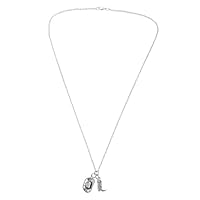 CHICAMPERA Collier Thème Western Cowboy Pendentif Chapeau et Bottes Accessoire Polyvalent pour Tenues et Décorations