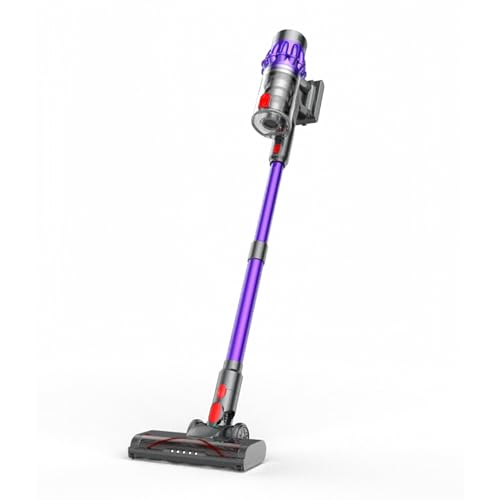 Cordless Vacuum Cleaner, 650W 50KPa 70-Min Runtime Stick Vacuum, Self-Standing