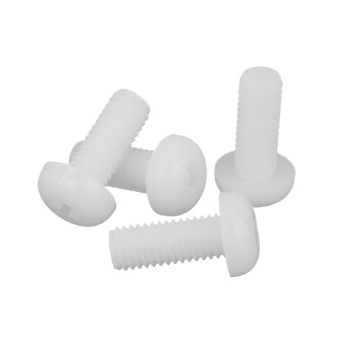 M2 M2.5 M3 M4 M5 M6 M8 �� �� �i�C���� �v���X�`�b�N �v���X �Ȃד� �\�� �ۃl�W ���[�g??���˂� �{���g���� 4mm-80mm(White Nylon Screw,M3X10(55pcs))