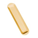 ARTSEWPLY Bandeja Rectangular de Acero Inoxidable Dorado, Plato Grande para Servir Sushi y Bocadillos, Diseño Coreano de Fondo Plano, Adecuado para Restaurante y Catering Profesional