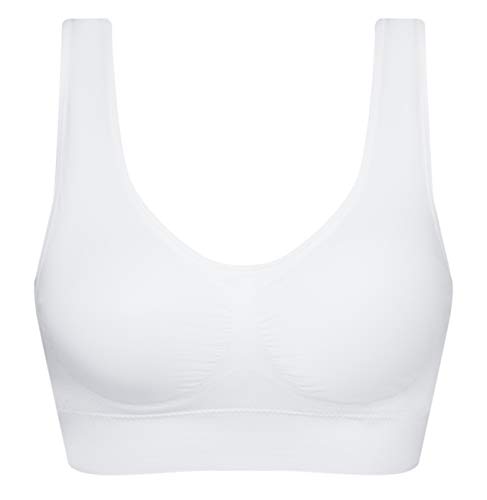 Image of Women's Comfort Workout Sports Bra Low-Impact Activity Sleep Bras