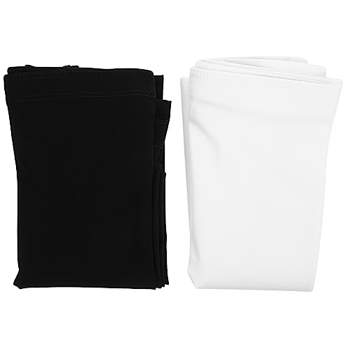 FRCOLOR 2 Pairs Knee Brace for Men Cycling Socks for Men Spandex Running Leg Sleeves Ice Silk Leg Sleeves Basketball