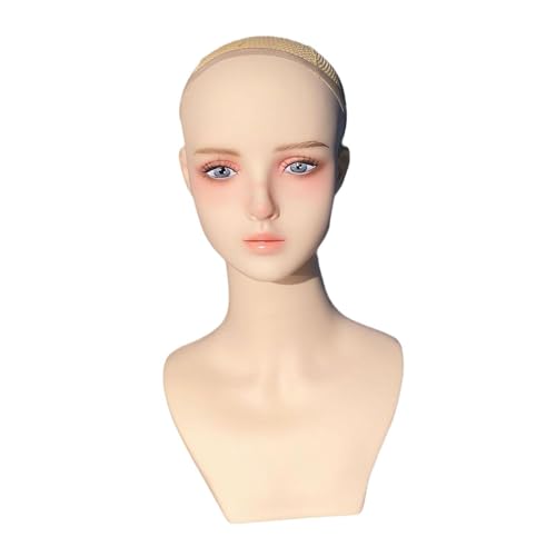 Tête de mannequin et présentoir de couvre-chefs pour magasin