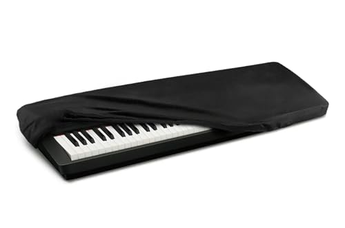 GIG Master Heavy Padded Keyboard Bag/Cover/Case for Yamaha PSR-I300, I400, I500 61 Keys Keyboard with Dust Cover & Double Pocket(Black & Grey)