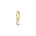 Produktbild Thomas Sabo Damen Einzel Creole Gold Mond Zirkonia925 Sterlingsilber CR708-414-14