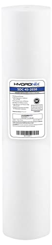 Hydronix SDC-45-2050 Whole House or Commercial NSF Polypropylene Sediment Water Filter Cartridge 4.5" x 20" - 50 micron image 2