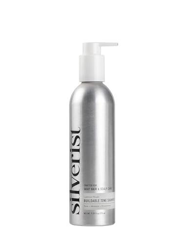 Silverist Lustrous Rituals Buildable Tone Shampoo - NOT a Purple Shampoo - Gently Neutralizes Yellowing Sulfate Free with Prebiotics for Scalp Wellness Niacinamide & Hyaluronic Acid 9.29 fl oz