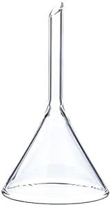 neoLab Glastrichter mit kurzem Stiel