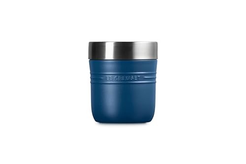 Image of Le Creuset Stainless Steel On The Go Food Jar, 16 oz., Deep Teal